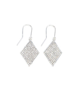 Rauten Ohrringe | Silber