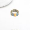 Ring Chess azur | Gold