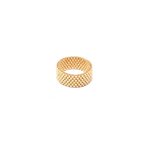 Bead Band Ring - 6 | Gold – Bild 2