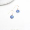 Ohrringe LittleSphere – blau | Gold