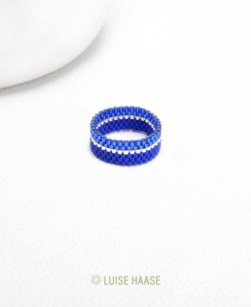Ring Blue Love | Silber