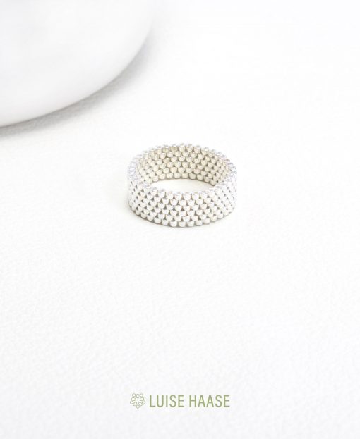 Bead Band Ring - 6 | Silber