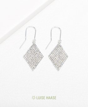 Rauten Ohrringe | Silber
