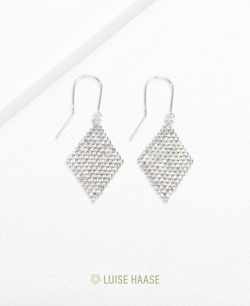 Rauten Ohrringe | Silber