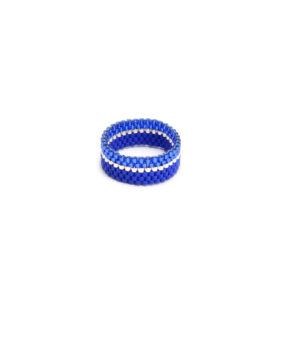 Ring Blue Love | Silber