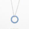 Loop Kette azur | Silber