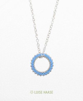Loop Kette azur | Silber