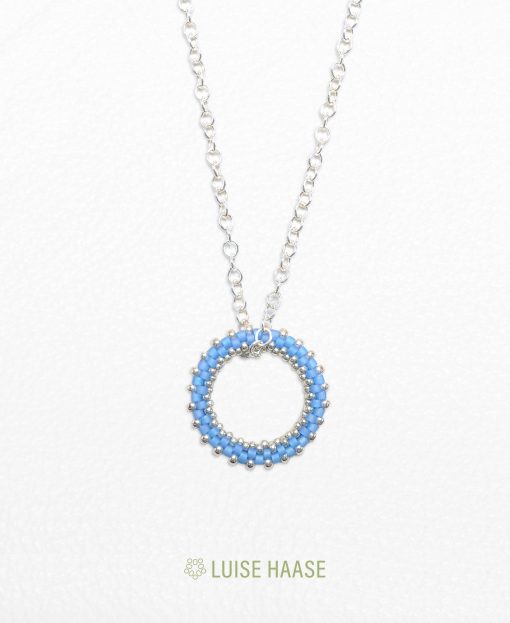 Loop Kette azur | Silber
