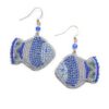 Ohrringe „Blaue Traumfische"