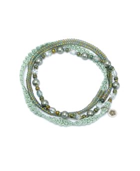 Boho Wickelarmband – Waterfall