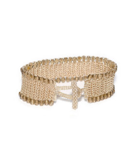 Häkelarmband Caramel