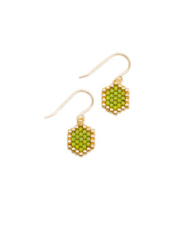 Mini-Waben Ohrringe apple