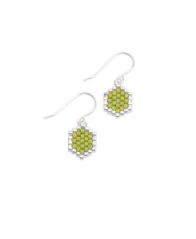 Alternative view of Mini-Waben Ohrringe apple