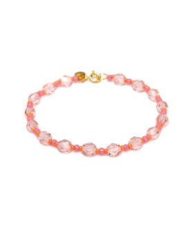 Armband Crystal Peach