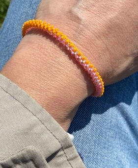 Alternative view of Armband Nice - Orange Rosa