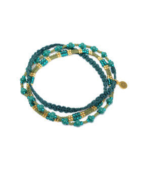 Boho Wickelarmband – Oasis