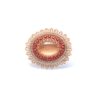 Bead-Ring, blumig