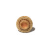 Bead-Ring, gold klein