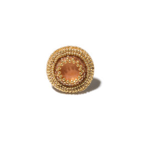 Bead-Ring, gold klein