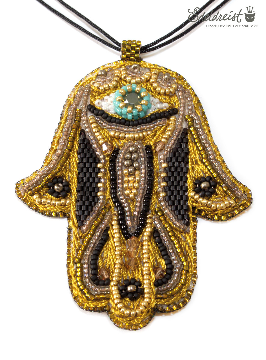 Hamsa - gold – Bild 5