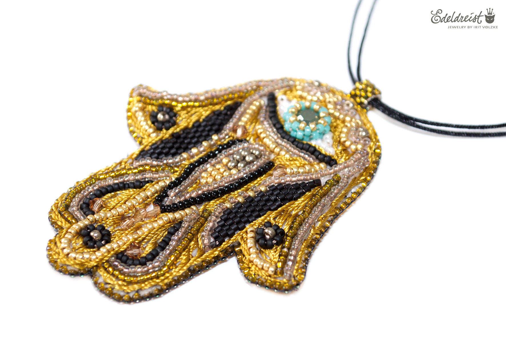 Hamsa - gold – Bild 2