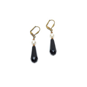 Ohrringe black Drop