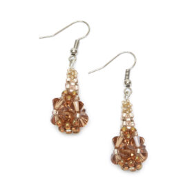 Bling-Bling Ohrringe zimt